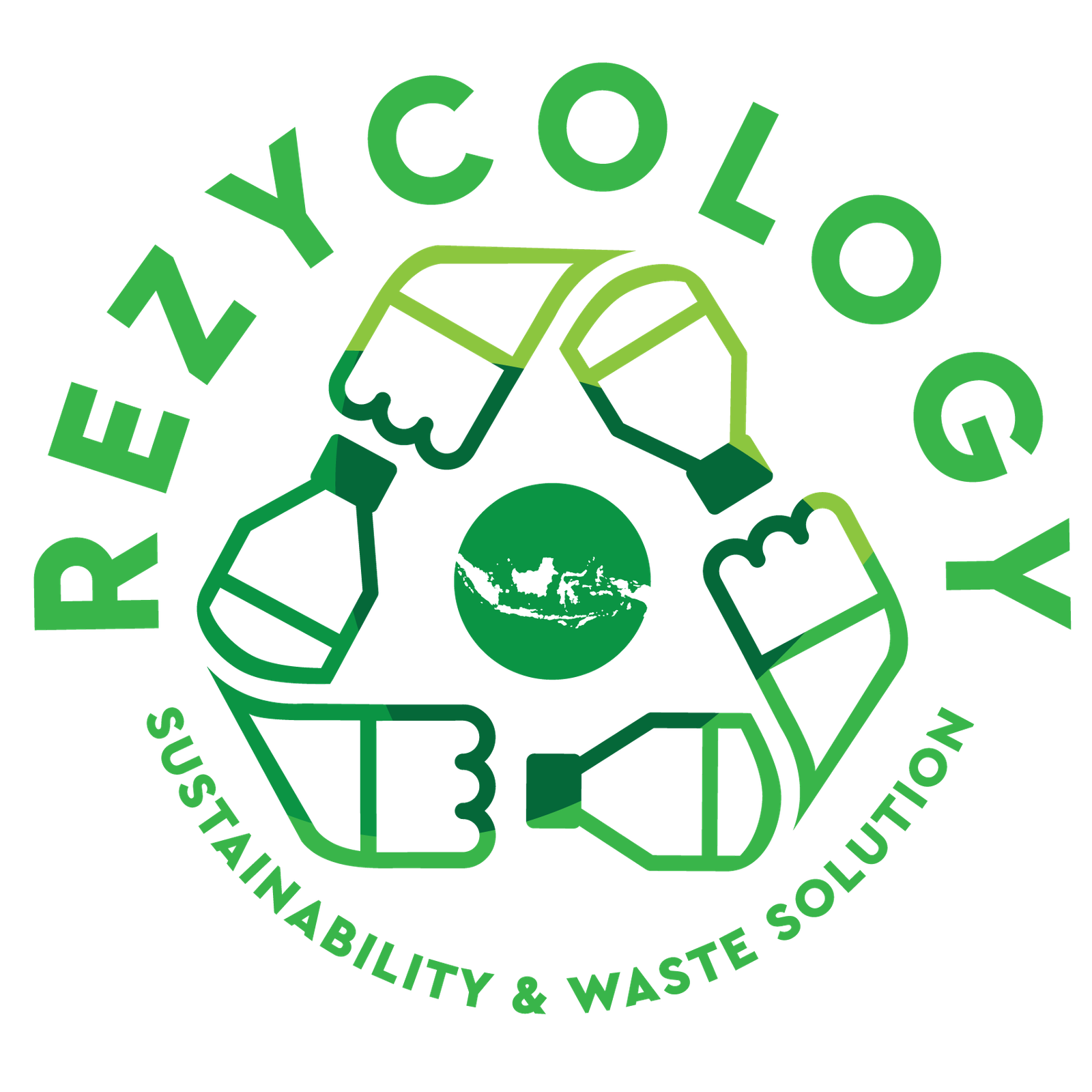 Rezycology Logo Indonesia